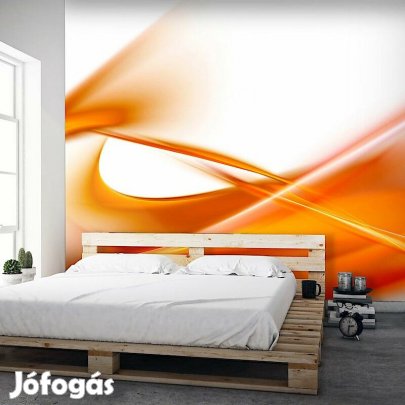 Fotótapéta - Narancs hullámok 2