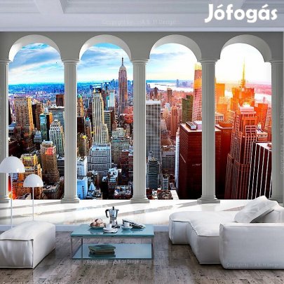 Fotótapéta - New York pillérek mögött