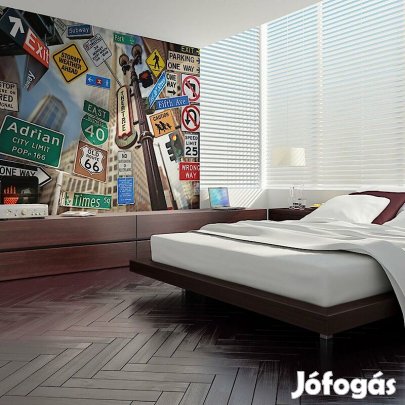 Fotótapéta - New York város táblái