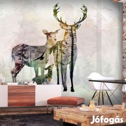 Fotótapéta - Őz család