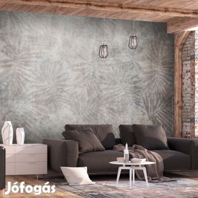 Fotótapéta - Pálmák szürkében