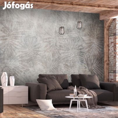 Fotótapéta - Pálmák szürkében