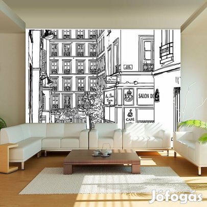 Fotótapéta - Párizs ceruzarajzon 2