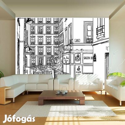 Fotótapéta - Párizs ceruzarajzon 2