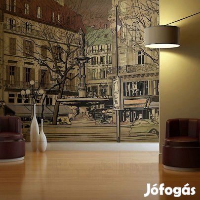 Fotótapéta - Párizsi szökőkút