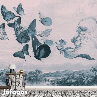 Fotótapéta - Pillangó hintó