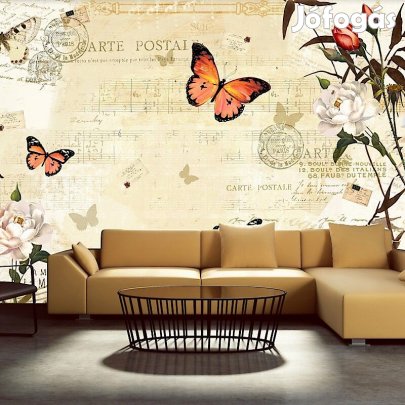 Fotótapéta - Pillangók és virágok 2