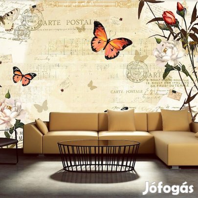 Fotótapéta - Pillangók és virágok 2