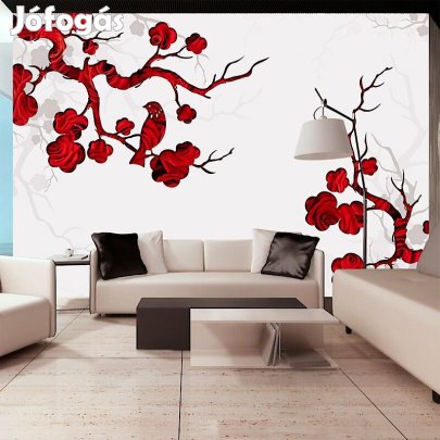 Fotótapéta - Piros bokor