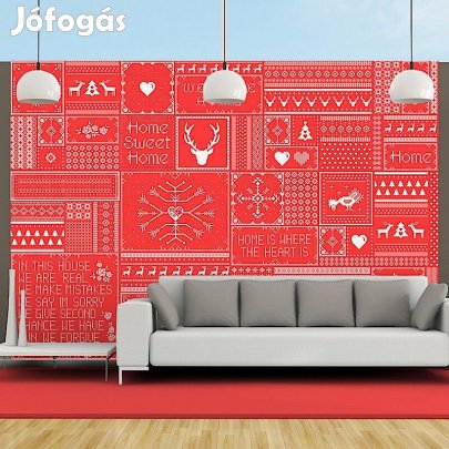 Fotótapéta - Piros hatás