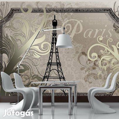Fotótapéta - Régi Párizs (arany)
