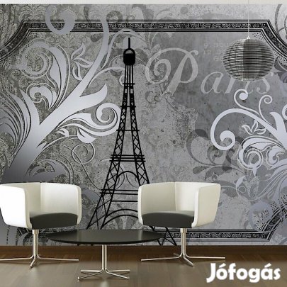 Fotótapéta - Régi Párizs (ezüst)