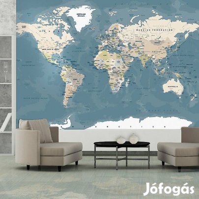 Fotótapéta - Régi világtérkép 3