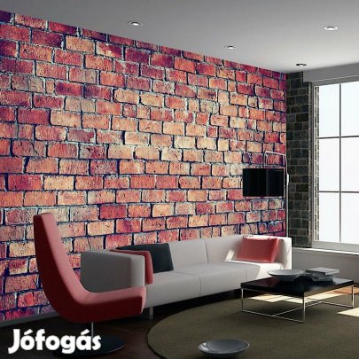 Fotótapéta - Régi vörös téglafal