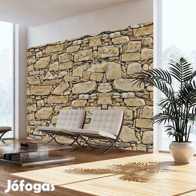 Fotótapéta - Repedezett kőfal