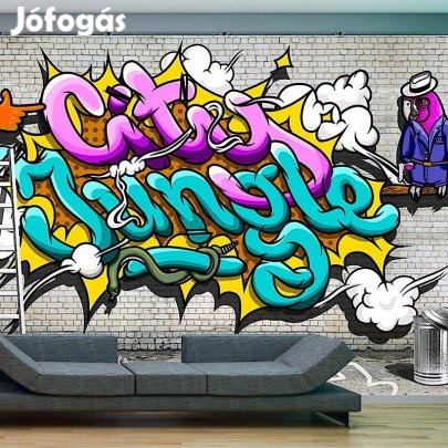 Fotótapéta - Rózsaszín papagáj