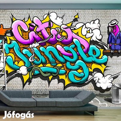 Fotótapéta - Rózsaszín papagáj