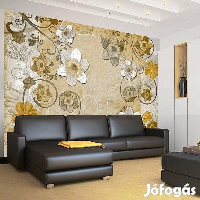 Fotótapéta - Sárgával díszítve