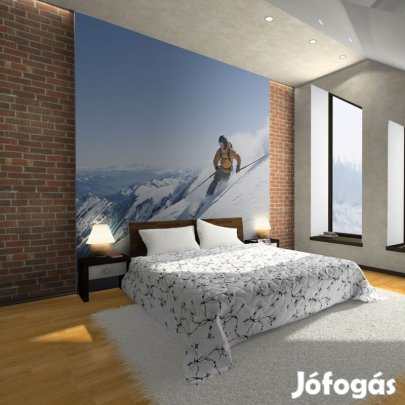 Fotótapéta - Síelés a hegyekben