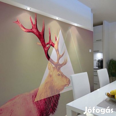 Fotótapéta - Szarvas (grafikus minta)