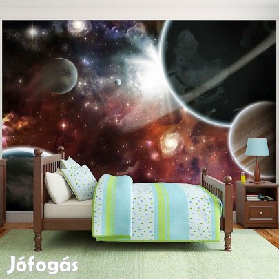 Fotótapéta - Színes bolygók közt