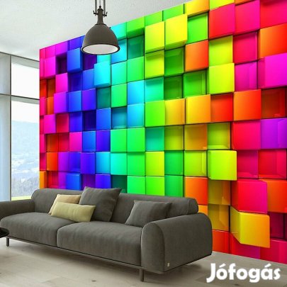 Fotótapéta - Színes falak