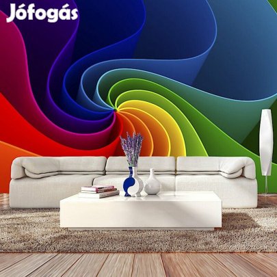 Fotótapéta - Szivárvány örvény