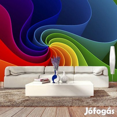 Fotótapéta - Szivárvány örvény