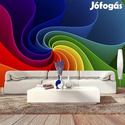 Fotótapéta - Szivárvány örvény