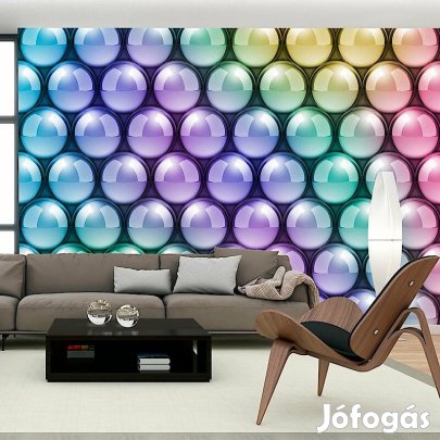 Fotótapéta - Szivárványos golyósor