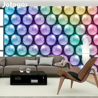 Fotótapéta - Szivárványos golyósor