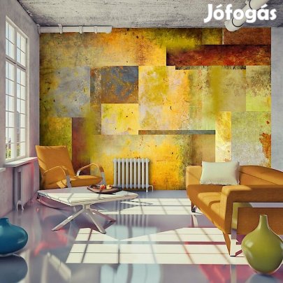 Fotótapéta - Szögletes aranymező