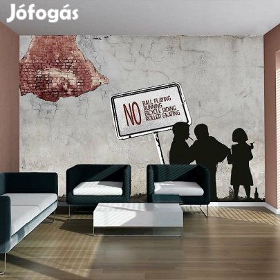 Fotótapéta - TILOS a labdajáték...