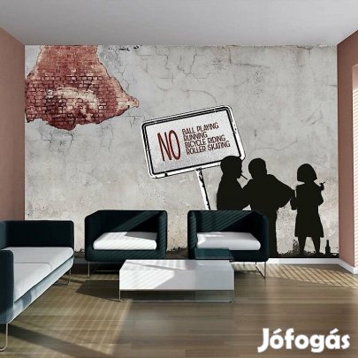 Fotótapéta - TILOS a labdajáték...