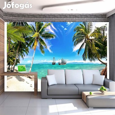 Fotótapéta - Távolodó hajók