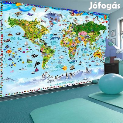 Fotótapéta - Térkép gyerekeknek