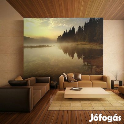 Fotótapéta - Tó az erdő szélén