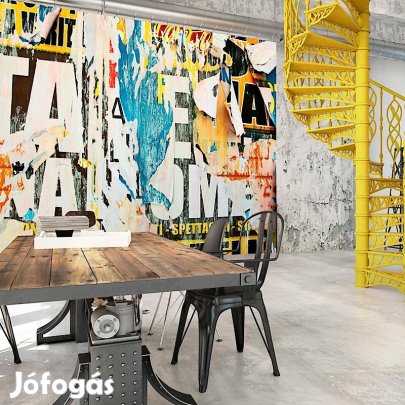 Fotótapéta - Utcai plakát