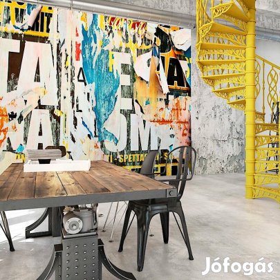 Fotótapéta - Utcai plakát