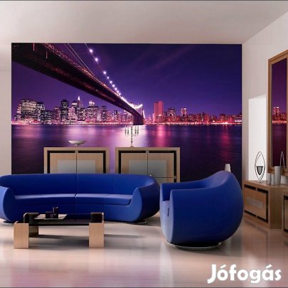 Fotótapéta - Világító város