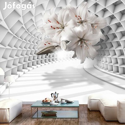 Fotótapéta - Virágok az alagútban