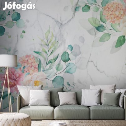 Fotótapéta - Virágos márvány