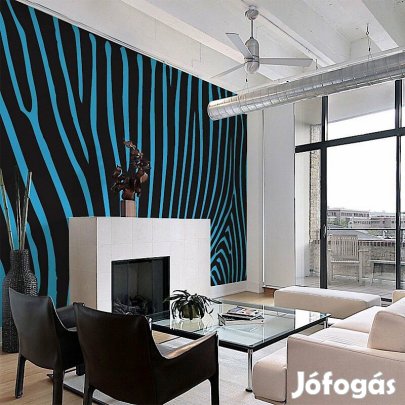 Fotótapéta - Zebramintás fal 2