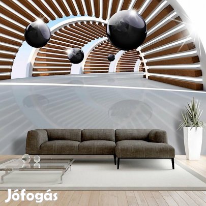 Fotótapéta -  Pálya ablakokkal