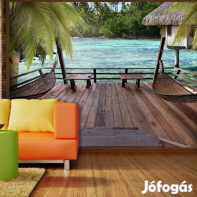 Fotótapéta -  Stégen ellazulva