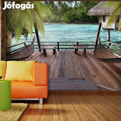 Fotótapéta -  Stégen ellazulva