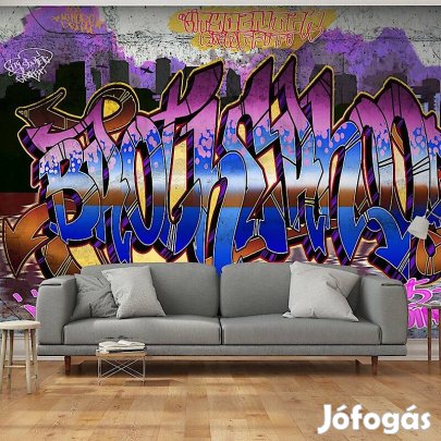 Fotótapéta -  Színpompás falfestmény