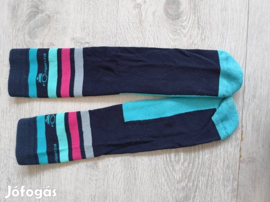 Fouganza (Decathlon) meleg, hosszabb szárú gyerek lovagló zokni