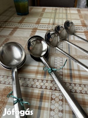 Főzokanál rozsdamentes újak