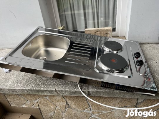 Főzőlapos mosogató 
